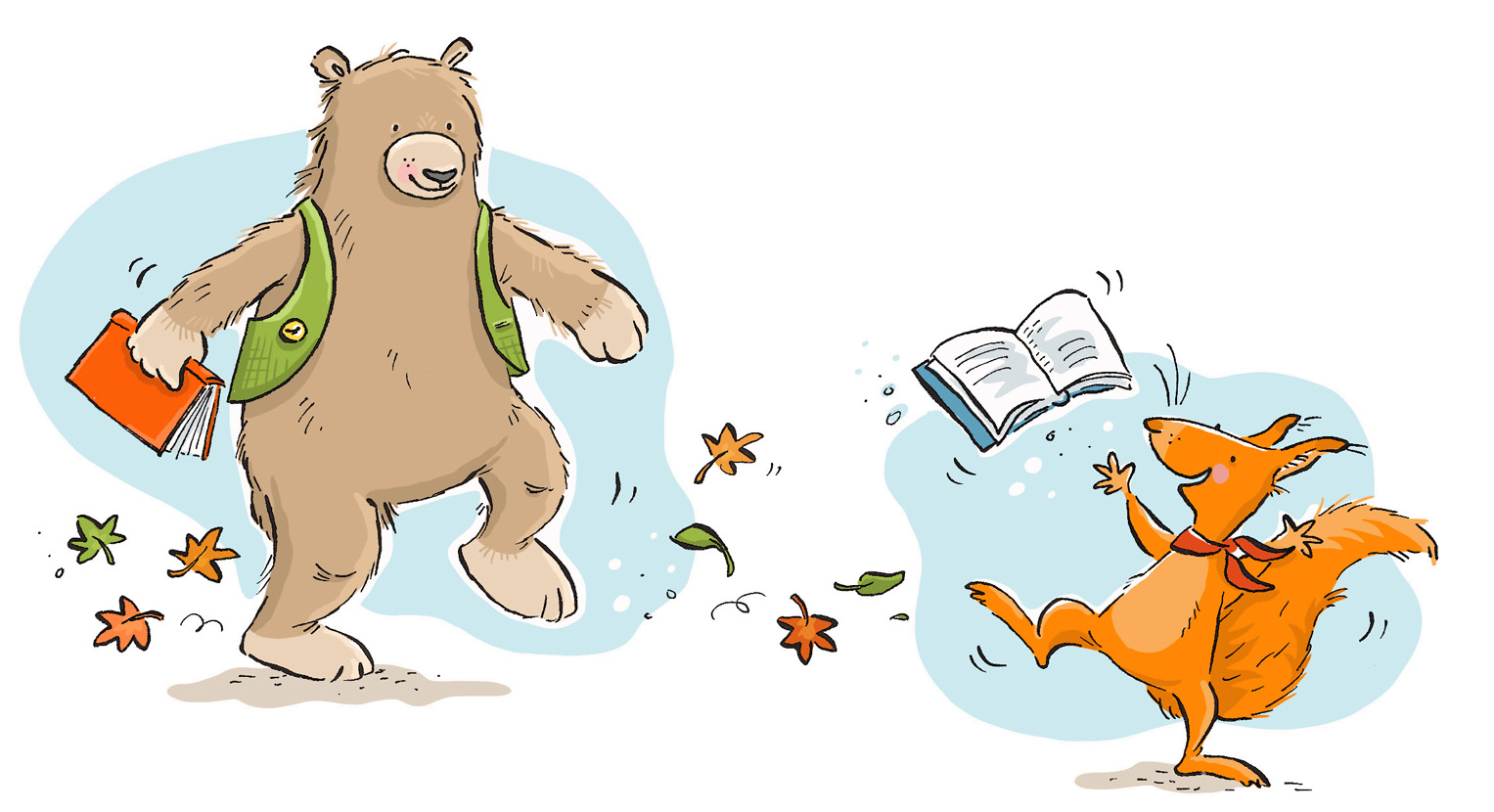 Ceciliabear And Squirrel